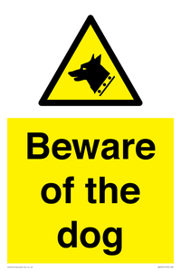 Beware of the dog